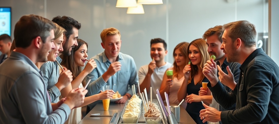 Exemple concret : mix glace italienne choisir